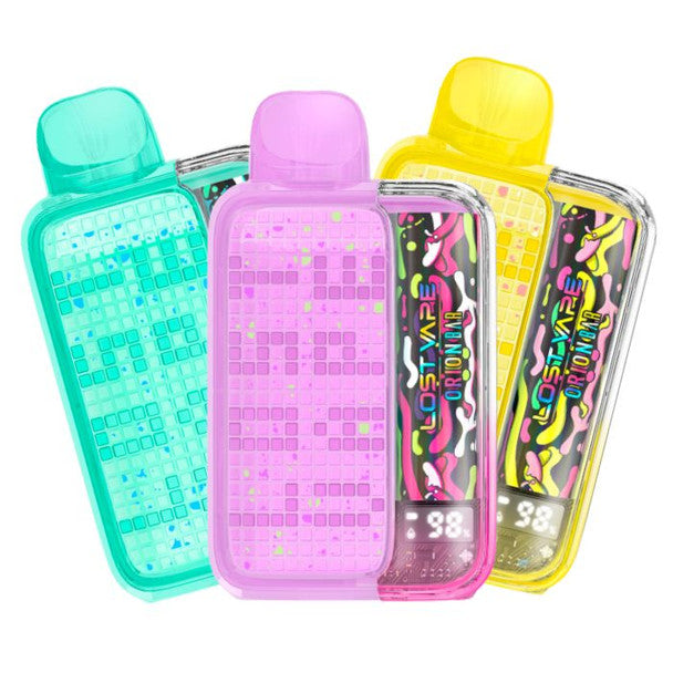 3X Value Pack Lost Vape Orion Bar 10000 - Black Coral